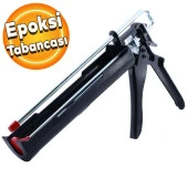 Klasik Epoksi Kimyasal Dübel Tabancası Metal Silikon Tabancası Siyah - 1
