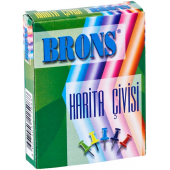 BRONS HARİTA ÇİVİSİ RENKLİ 1 ADET BR-357 - 1