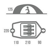 HUSKY BARON YESIL 3 KISILIK CADIR - 4