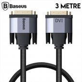 Baseus Enjoyment Series DVI to DVI HDTV Projeksiyon Kablo 3 mt CAKSX-S0G - 3