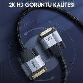 Baseus Enjoyment Series DVI to DVI HDTV Projeksiyon Kablo 3 mt CAKSX-S0G - 4