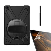 Gpack Apple iPad Mini 5 Kılıf Defender Tablet Tank Koruma Standlı df11  Nano  Kalem - 1
