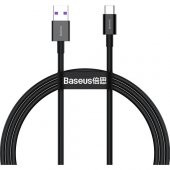 Baseus Superior 66W 100 cm Type-C Şarj Kablosu Siyah - 1