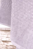 Outlet %100 Pamuk 75x140 Jakarlı Banyo Havlusu - 2