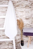 Outlet %100 Pamuk 75x140 Jakarlı Banyo Havlusu - 9