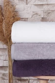 Outlet %100 Pamuk 75x140 Jakarlı Banyo Havlusu - 12