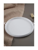 Acar SCT21.0222 Bianco Porselen Yemek Tabağı 20 cm thumbnail 2