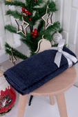 %100 Pamuk 2'li Nakışlı Yılbaşı 30x50 Happy New Year El/Misafir Havlu Seti Yeni yıl - 1