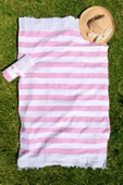 %100 Pamuk 90x160 Çizgili Peştemal / Plaj thumbnail 1