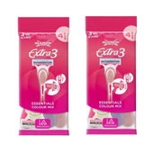 Wilkinson Sword Ekstra 3 Beauty  Kadın Kullan At  Tıraş Bıçağı 2 Paket- 6 Adet thumbnail 1