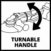 Einhell Axxio 36/230 Q li 2x4.0ah Profesyonel Kömürsüz Akülü Avuç Taşlama - 2