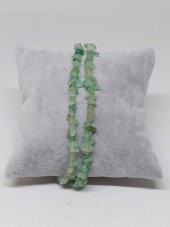 Aventurin Taşı İki Sıralı Bileklik Minik Boy 4-6mm Aralığı Şekilsiz thumbnail 1