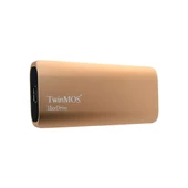 TwinMOS 512GB Taşınabilir External SSD USB 3.2/Type-C (Gold) thumbnail 3