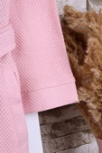 Pembe Kapşonlu Sabahlık thumbnail 3