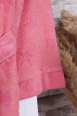 Kadın Yıldız Desenli Lacivert Kimono Sabahlık - 6
