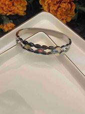 Aksesuar Çarşısı Renkli Badem Taşlı Kelepçe thumbnail 2