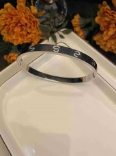 Aksesuar Çarşısı Cartier Model Silver Kelepçe - 2