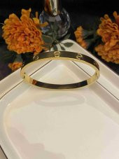 Aksesuar Çarşısı Cartier Model Gold Kelepçe - 1