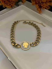 Aksesuar Çarşısı  Sedefli Aslan Figürlü Bileklik thumbnail 2