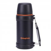 KINGCAMP 750 ML VACUUM SIYAH TERMOS - 1