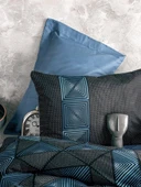 Cotton Box Dark Çift Kişilik Nevresim Takımı Armor Siyah - 2