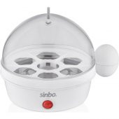 Sinbo SEB-5803 Yumurta Pişirme Makinesi Beyaz - 1
