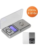 Gönder Gönder Gelsin Redmoon Dijital Çok Hassas Cep Terazi Tartısı 200GR-0.01GR + Pil Hediyeli thumbnail 1