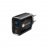 Zuidid LED Ekranlı 20W PD+USB Hızlı Şarj Adaptörü - 2