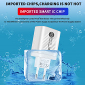 Zuidid LED Ekranlı 20W PD+USB Hızlı Şarj Adaptörü - 6