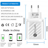 Zuidid LED Ekranlı 20W PD+USB Hızlı Şarj Adaptörü - 10