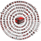 Einhell Axxio 36/230 Q li 4x4.0ah Profesyonel Kömürsüz Akülü Avuç Taşlama - 6