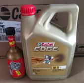 Castrol Edge 5w-30 LL 4 L Ü.T 2022 Bor Dizel Yakıt Katkısı 250 ML Hediyeli - 1