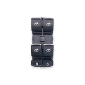 Skoda Kodiaq 2021-2024 Sol Ön Kapı Cam Düğmesi Kromlu 3G0959857C thumbnail 5