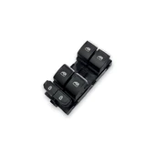 Skoda Superb 3 2016-2019 Sol Ön Kapı Cam Düğmesi Kromlu 3G0959857C thumbnail 1