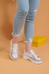 Lofft Beyaz Bayan Sneaker - 1