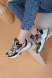 Gillian Gri Renkli Kadın Spor Ayakkabı - 5