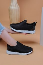 Marek Siyah Renkli Paraşüt Kumaş Kadın Spor Ayakkabı - 4