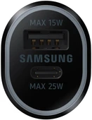 Samsung EP-L4020N Hızlı Araç Şarj Aleti (25W + 15W) EP-L4020NBEGWW - 1