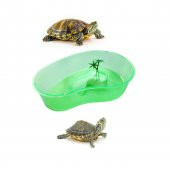 Girist Pet Büyük Boy Kaplumbağa Bahçesi Havuzu 40 x 26 cm - 1