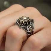 Ayasofya Cami Kebir Motifli 925 Gümüş Erkek Yüzük thumbnail 5