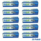 Burpak Alüminyum Folyo - 30 Cm. x 50 Metre - 10 Mikron - 10 Paket - 2