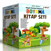 Hayal Gücünü Geliştiren Boyama Kitap Seti (11 Kitap) - 1