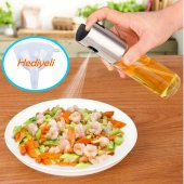 Sprey Yağdanlık HUNİ HEDİYELİ Sprey Cam Şişe Zeytinyağı, Sirke, Yağ Püskürtücü Yağdanlık 100 Ml - 2