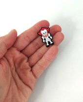 Terlik Ayakkabı Sandalet Tokası Palyaço 1 Adet Silikon Kız Erkek Aksesuar Hediye thumbnail 1