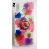 Huawei P30 Lite Yüzüklü Simli Lüks Kılıf - 2