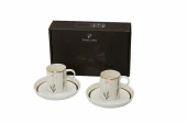 Porland Botanical Serisi Kahve Takımı 2 Kişilik 80cc - 2