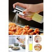 Sprey Yağdanlık Sprey Cam Şişe Zeytinyağı, Sirke, Yağ Püskürtücü Yağdanlık 100 Ml - 4