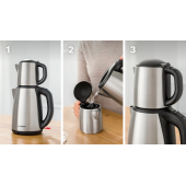 Bosch Tta5883 1800 W Çelik Demlikli Çay Makinesi - 6