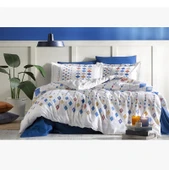 Özdilek Ranforce Tek Kişilik Nevresim Takımı-Color Silices Mavi thumbnail 3