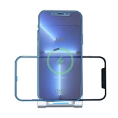 LinkTech W515 15W Hızlı Şarj Destekli Katlanabilir Kablosuz Şarj Standı - 4